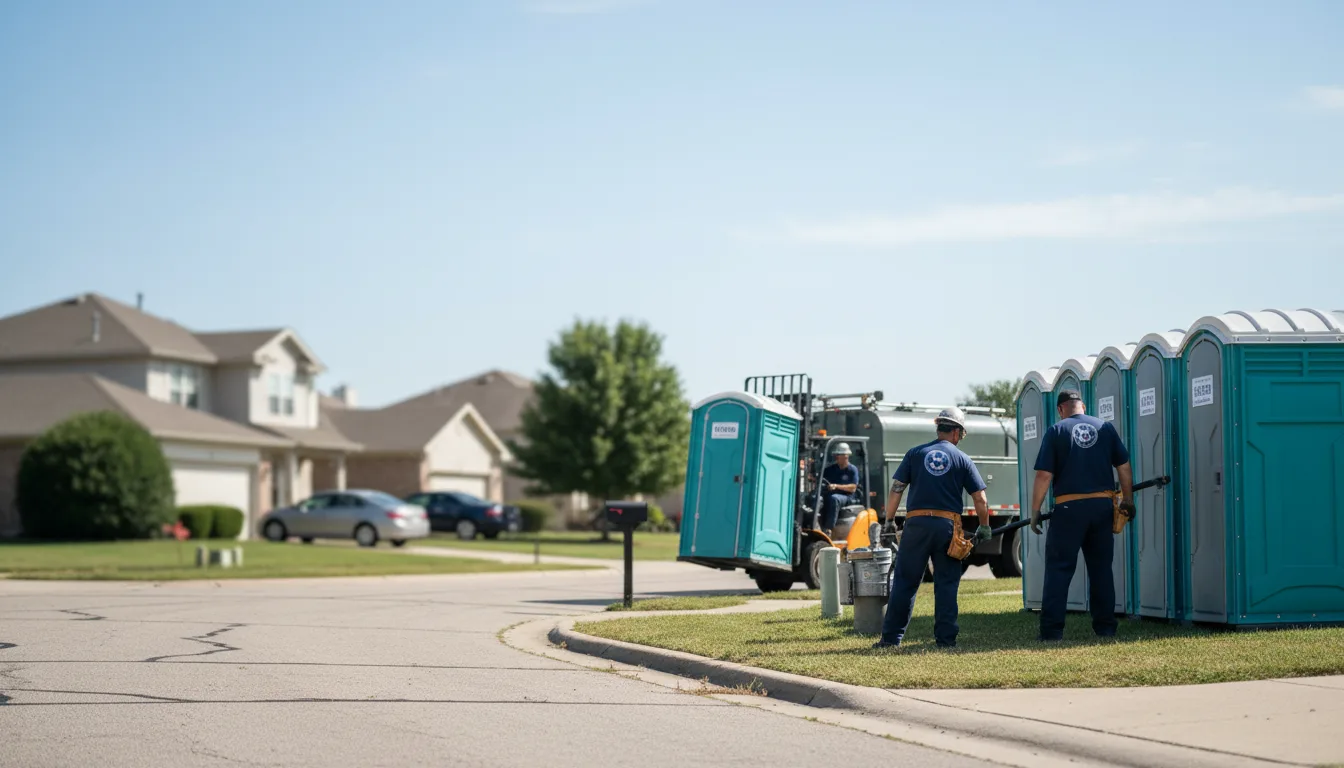 Porta Potty Rental in West Columbia, WV near me
